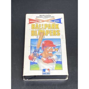 Ballpark Bloopers [VHS] Various Tape- Retro Videos Baseball Sport